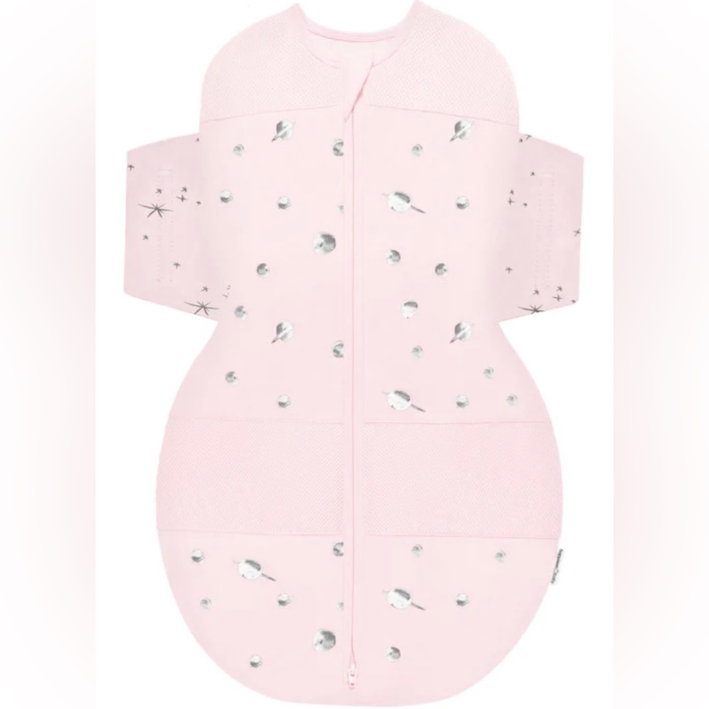 Snoo Organic Sleep Sack Size Small, Rose Planets